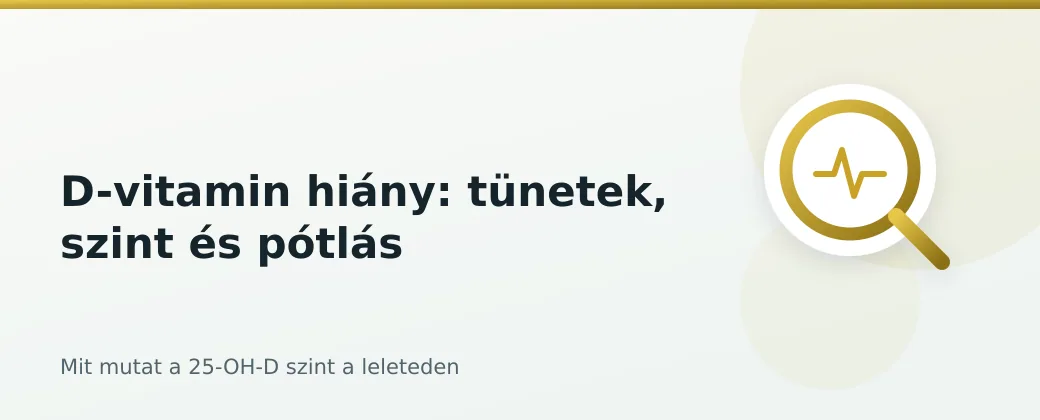 D-vitamin cikk fejléce a Vérkép Elemzőn