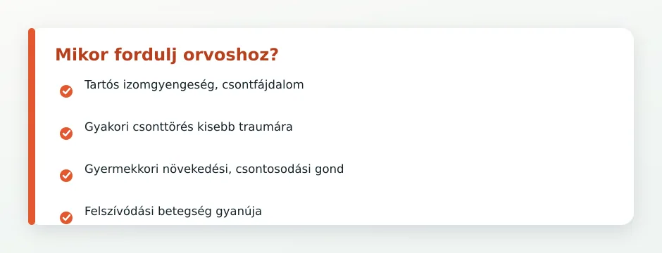D-vitamin vészjelek