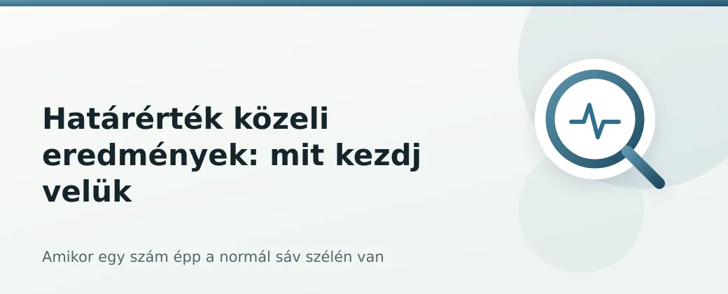 Határérték eredmények cikk fejléce