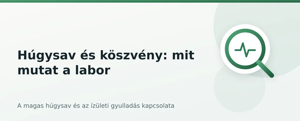 Húgysav és köszvény cikk fejléce