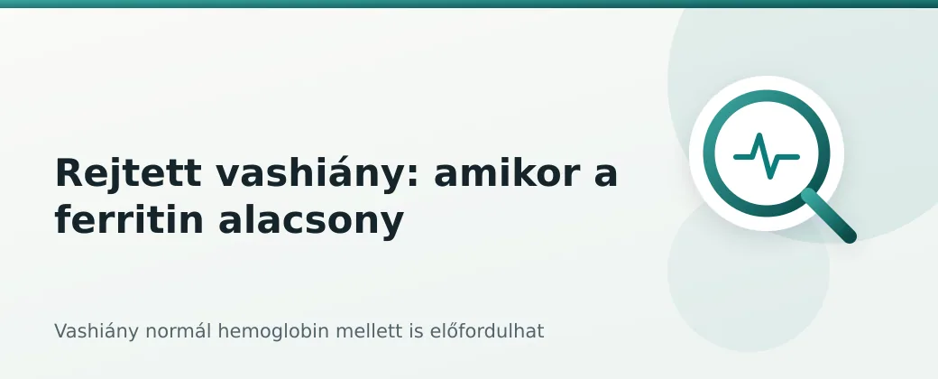 Rejtett vashiány cikk fejléce