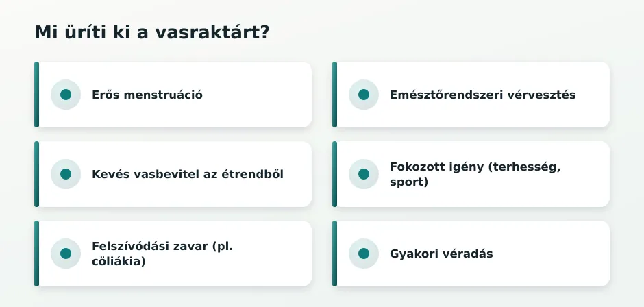 Vashiány okai