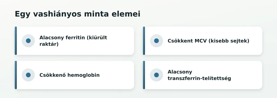 Vashiányos minta okai