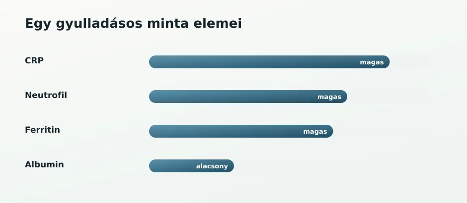Gyulladásos minta sávok