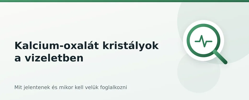 Vizelet kristályok cikk fejléce