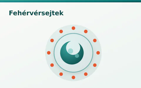 Éretlen granulocita értékek egy fehérvérsejt-leleten kiemelve